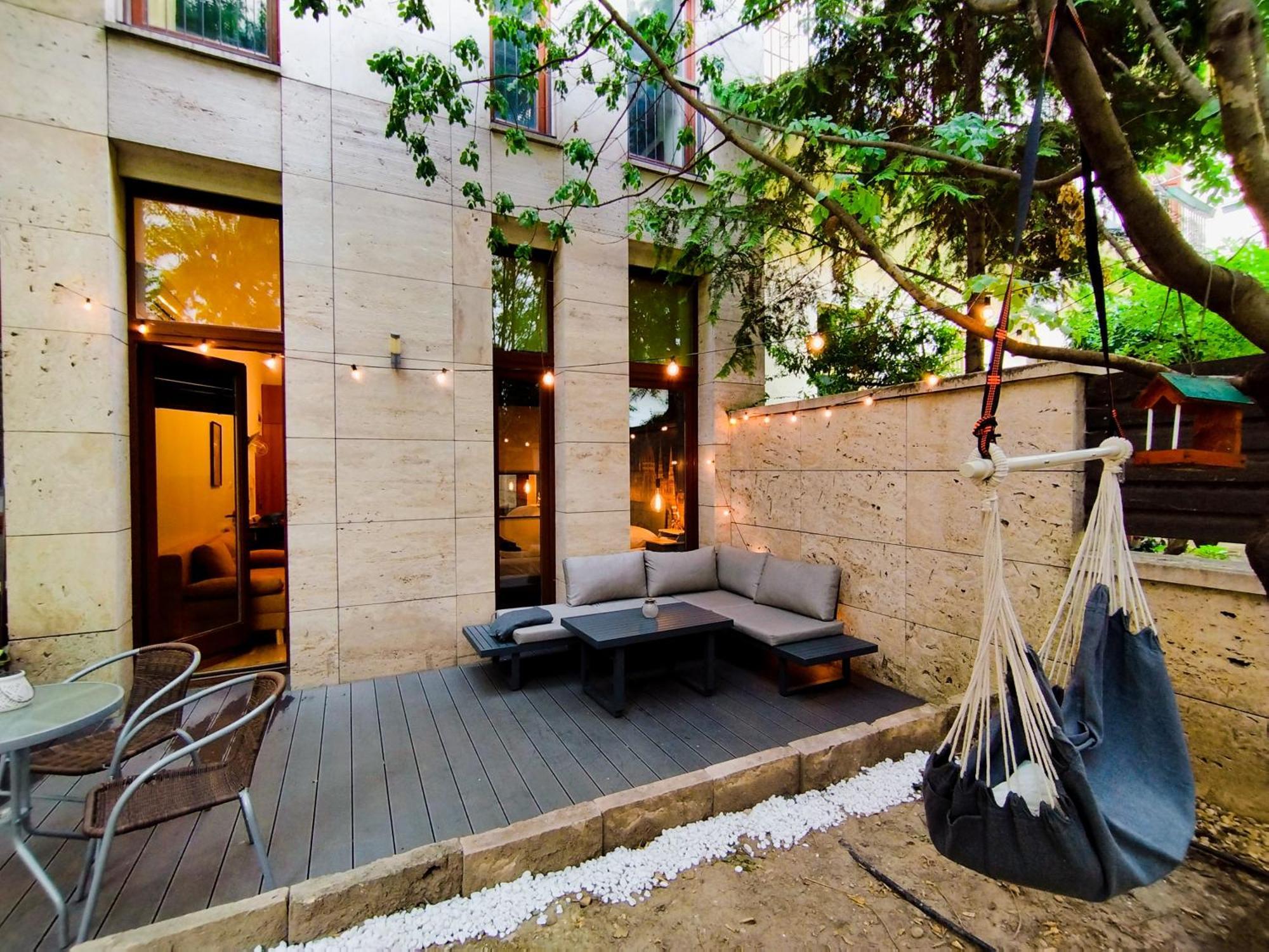 Apartmán Mooki Loft&garden In Sohobudapest Budapešť