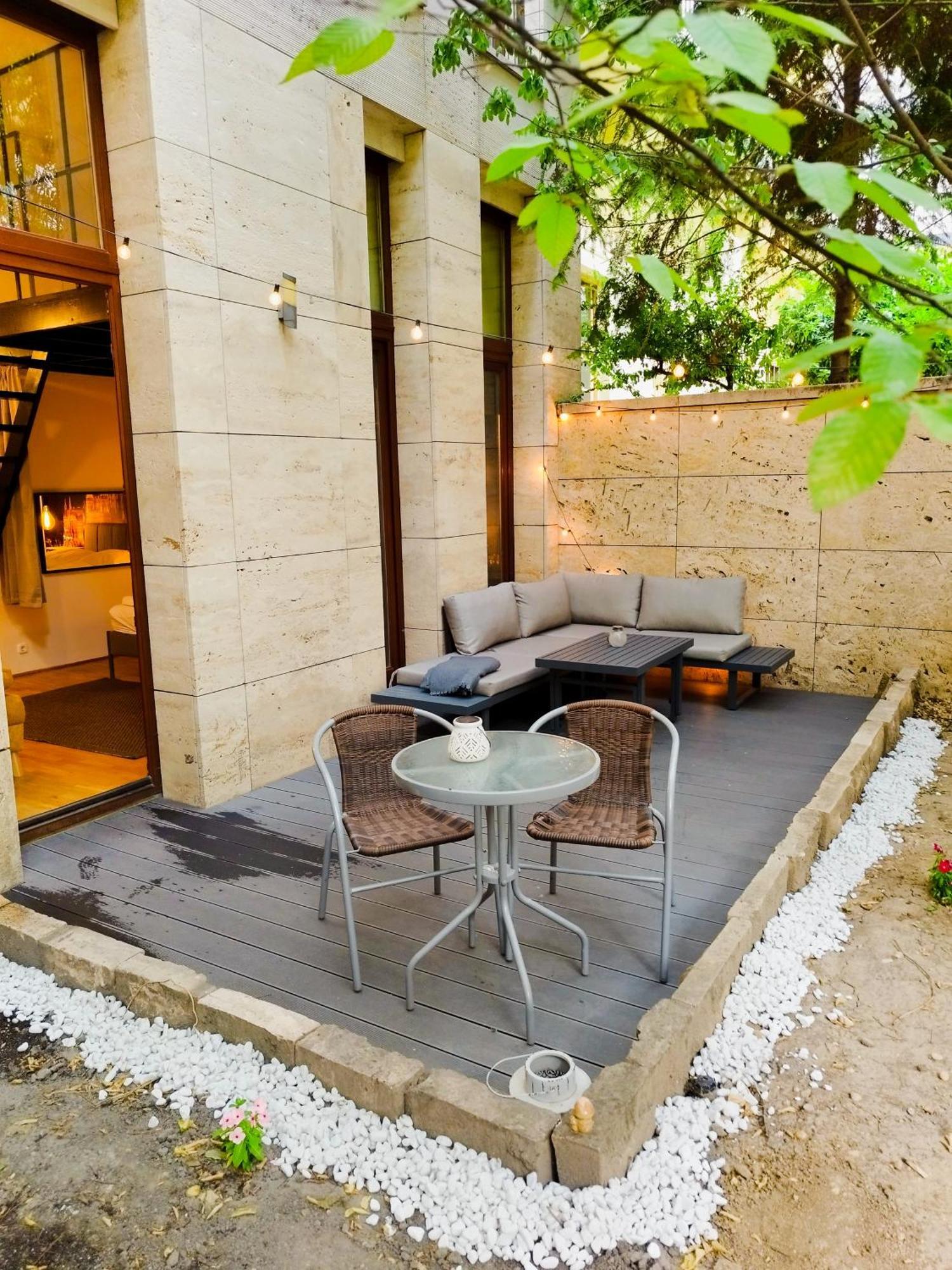 Apartmán Mooki Loft&garden In Sohobudapest Budapešť